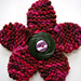 Funky Flower Pin with Button Center photo 4