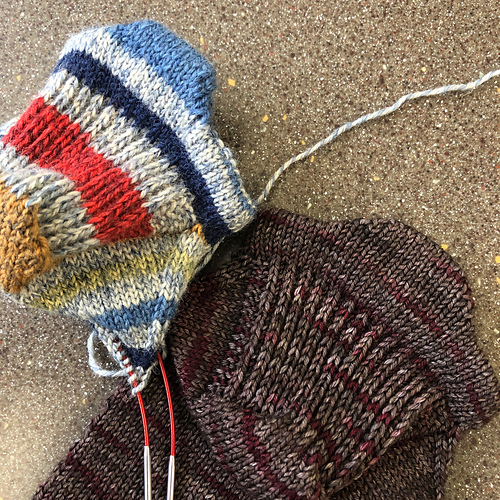 Heel tab for short socks photo 6