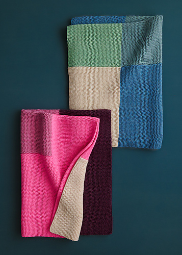 Color Study Blanket in Daily Wool Worsted photo 7