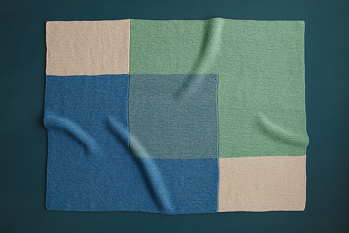 Color Study Blanket in Daily Wool Worsted photo 6