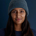 Classic Ribbed Hat in Nigh Aran pattern 