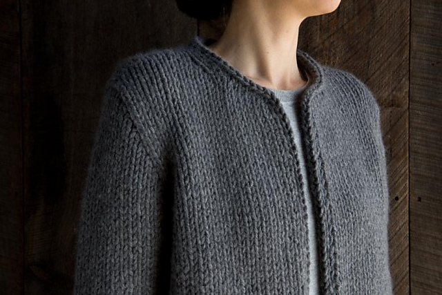 knit coat