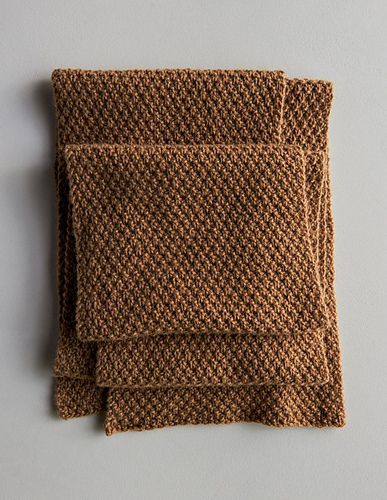 Dobbel Seeds-stikk Skjerf - Purl Soho