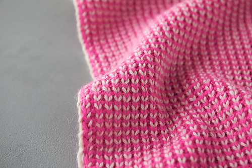 Colorblock Jute Stitch Blanket photo 3