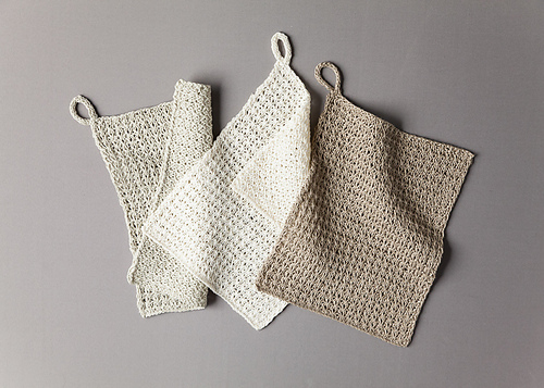 Waffle Stitch Washcloth photo 2