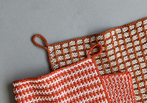 Ravelry Slip Stitch Dishtowels In Blackbird Linen Pattern By Purl Soho