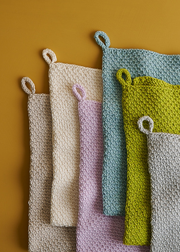 Rose Stitch Dishtowel