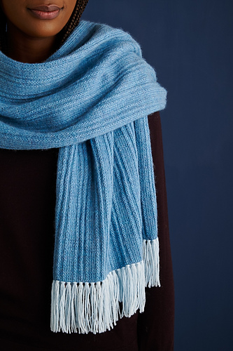 Ticking Ribbed Wrap photo 2