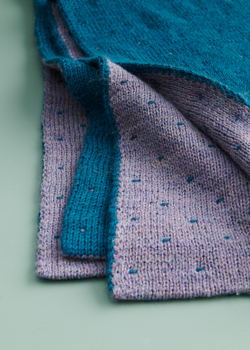 Dobbelstrikket teppe - Purl Soho