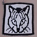 Spüli Katzengesicht pattern 