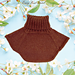 Cozy Knit Neck Warmer Cowl pattern