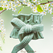 Ruffled Spring Cowl pattern 