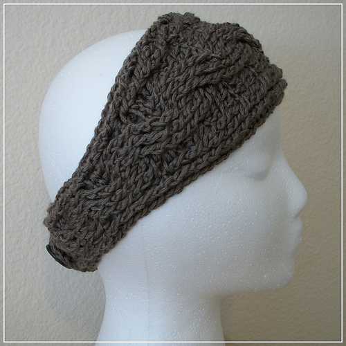 WOVEN TWIST HEADBAND REIGN OF ROSES