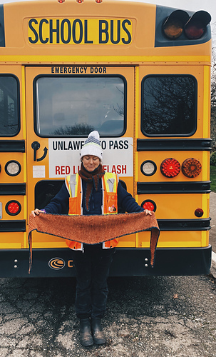 Bus Mornings Shawl