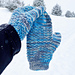 Snow Drifter Mitts pattern 