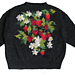 Strawberry and Flower Pullover 苺と花プルオーバーのキット pattern 