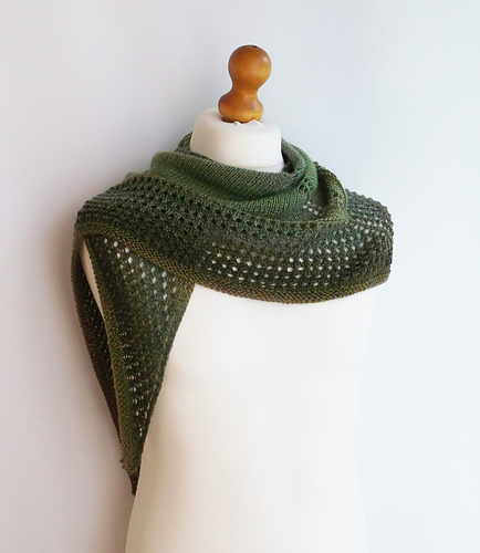 sock yarn shawl