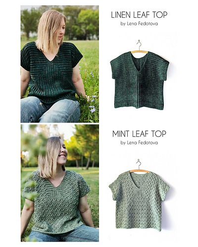 Linen Leaf Vest - Elena Fedotova