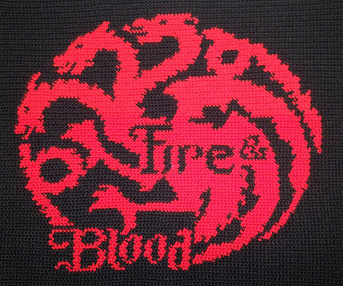 House Targaryen Banner (Game of Thrones) - Rayann Schell