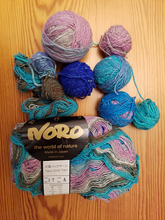 Going to turn this into two pairs of socks!