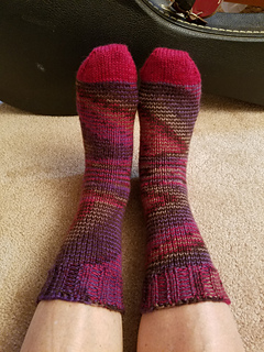 Pair#2- Two different dye lots make them fraternal twins.