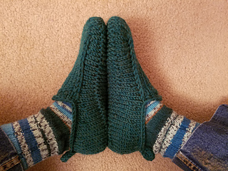Pair#3- women's 9 5/8" long with 8.5" sole.