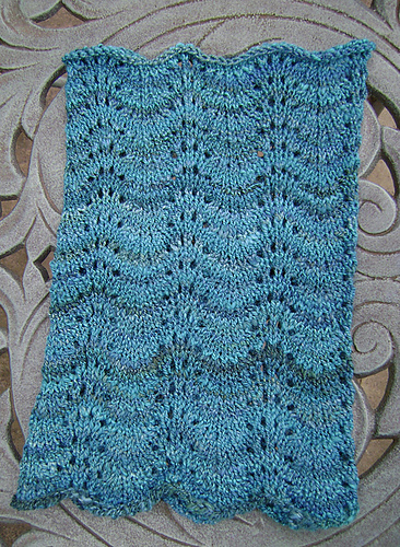 Feather and Fan Stitch, or Old Shale
