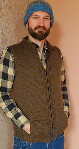 Knit with Jaggerspun.