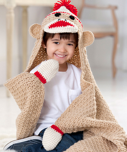 Sock Monkey Blanket photo 1