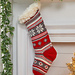 Festive Fair Isle Stocking pattern 