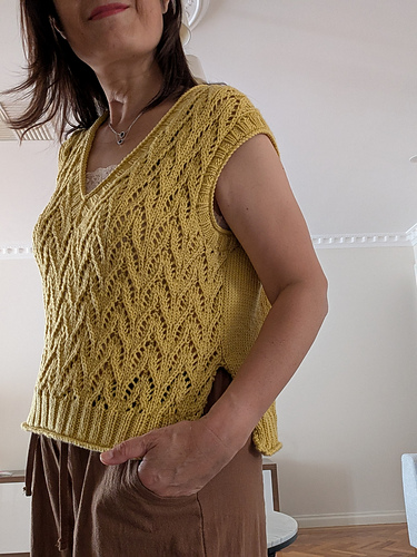 Ravelry: Cosmic Lace Top pattern by Jie