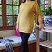 Golden Fall Top Down Sweater pattern 