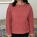Elegant Lilac Sweater pattern 