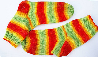 Ravelry: Basic Socks pattern by Judy Sumner