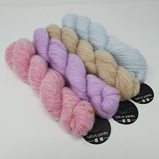 "Brushed Cashmerino" von Lotus Yarns