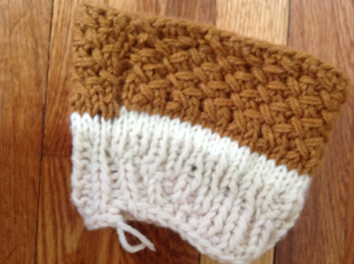 Boot cuff cross stitch photo 1