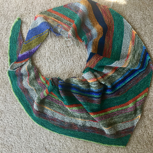bias shawl