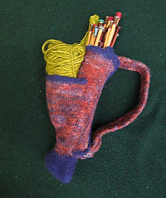 Felted Needle Quiver