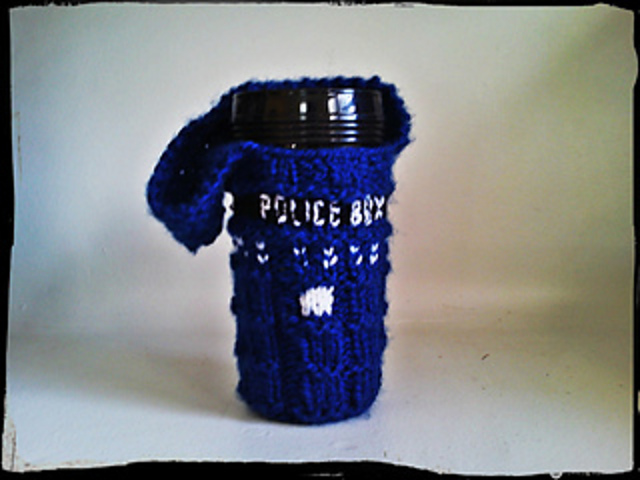 Tardis Travel Coffee Cozy