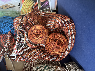 Artyarns Merino Cloud to pick up and finish where Tosh DK ran out.