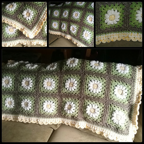 Daisy Granny Square photo 2