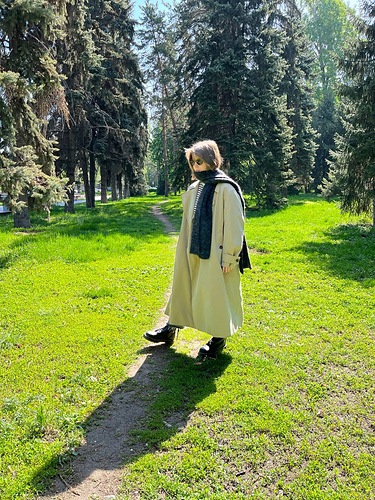 Fluffy skjerf - Rivulet Knitwear