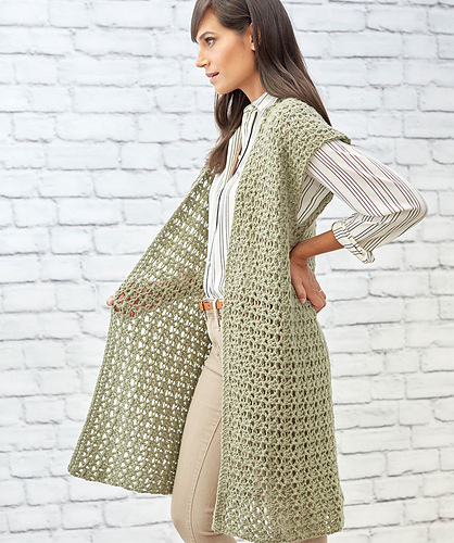 Sage Stitch Long Cardigan photo 4