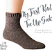 My First Toe Up Crochet Socks pattern 