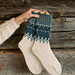 Frostpeak Socks pattern 