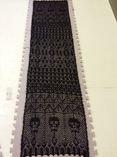 Ravelry: Arsenic and Old Lace Rectangular Shawl pattern by Bill Thoms