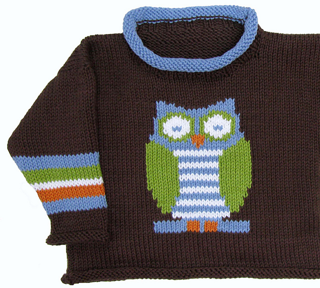 owl pullover