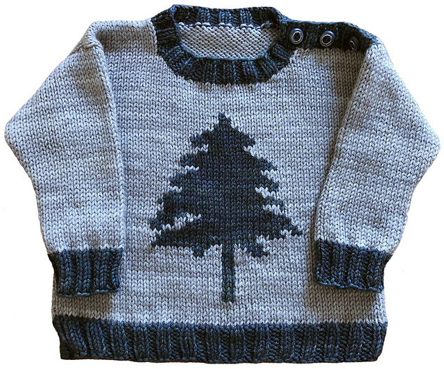 Ravelry: Pine Tree Pullover pattern by 