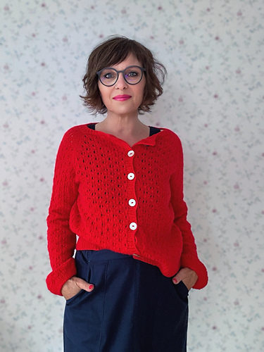 24aw MURRAL ミューラル Twinkle knit cardigan Twinkle knit cardigan (Black) - ニットカーディガン