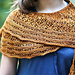 Sunflower Shawlette pattern 